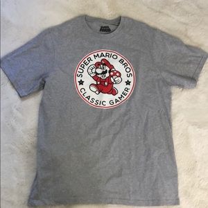 Super Mario Bros Classic Gamer T-Shirt